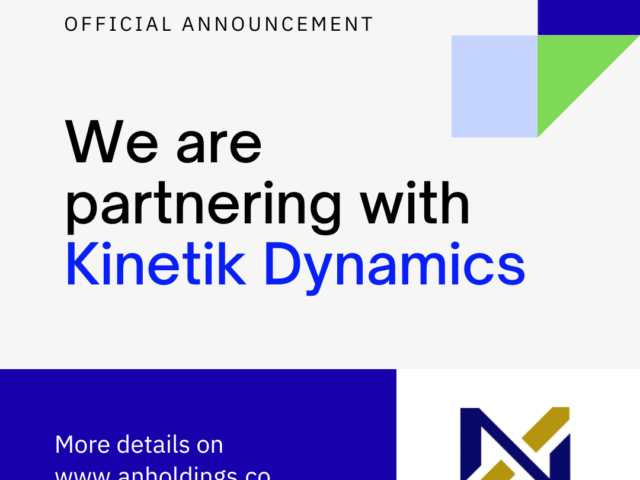 AN Holdings Co. Partners with Kinetik Dynamics to Accelerate Digital Innovation